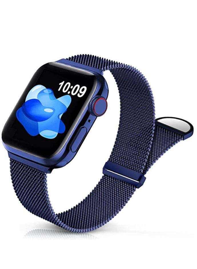 GULFLINK Metallic Watch Band 220mm Length for Apple iWatch 42/44/45 mm - Image 3