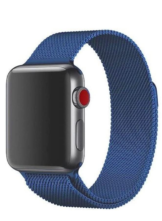 GULFLINK Metallic Watch Band 220mm Length for Apple iWatch 42/44/45 mm - Image 1