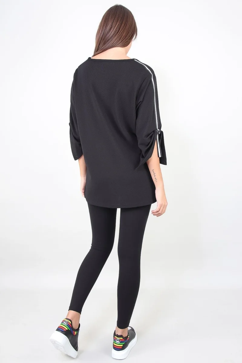 الكسندر جاردي Adjustable Sleeve Blouse (B21-5016)