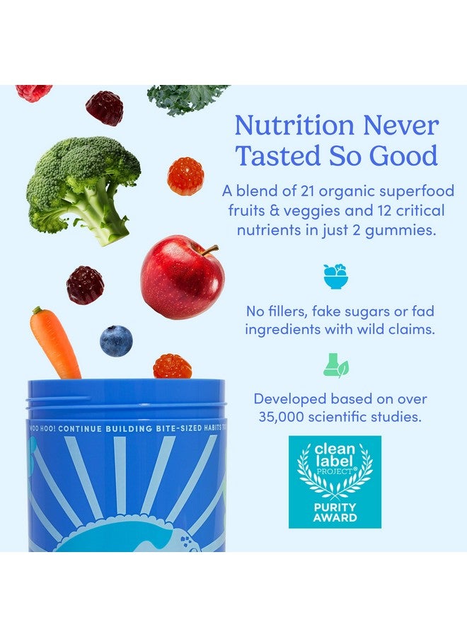 FIRST DAY Vitamins for Teens - Teen Multi Vitamins for Girls & Boys 12-17, Organic Fruit & Veggie Blend - 12 Key Nutrients: Vitamins A, B1, B2, B6, B9, B12, C, D3, E, K2-30 Day Supply - Image 5
