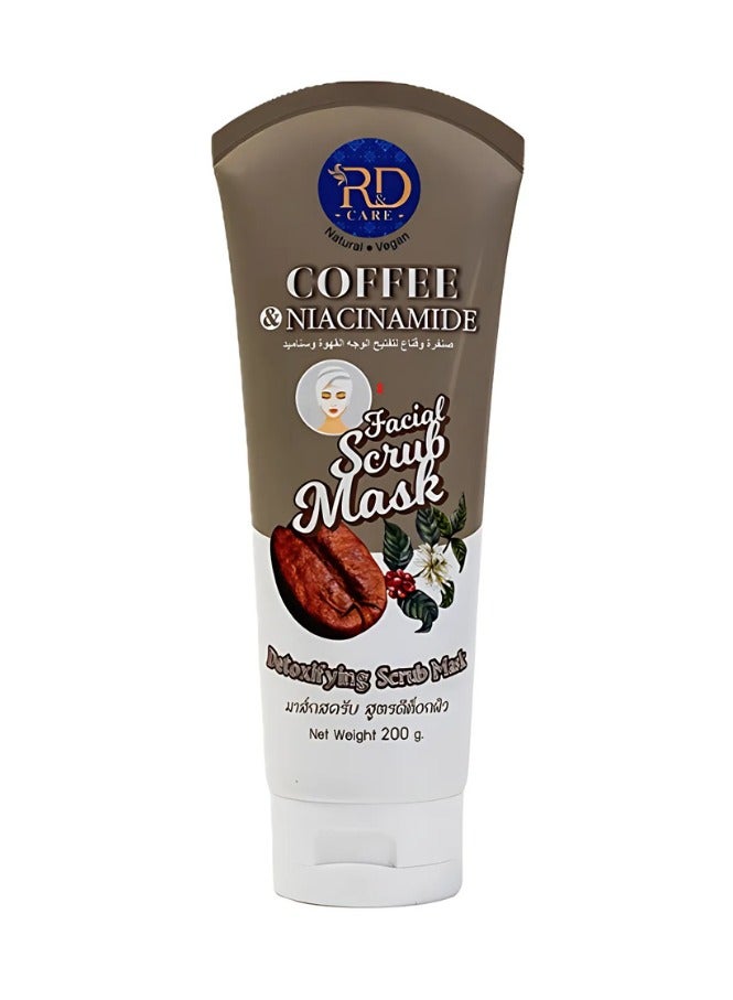 Coffee & Niacinamide Facial Scrub Mask 200 gm