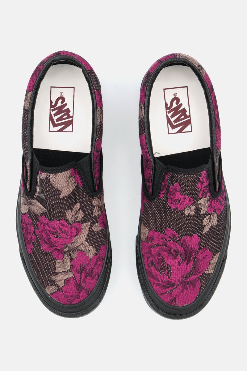 VANS حذاء نسائي كلاسيكي سهل الارتداء، مجموعة بنفسجية - Image 2