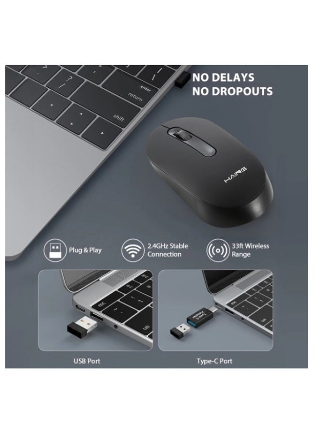 Haing 2.4G Wireless Optical Mouse - Image 4