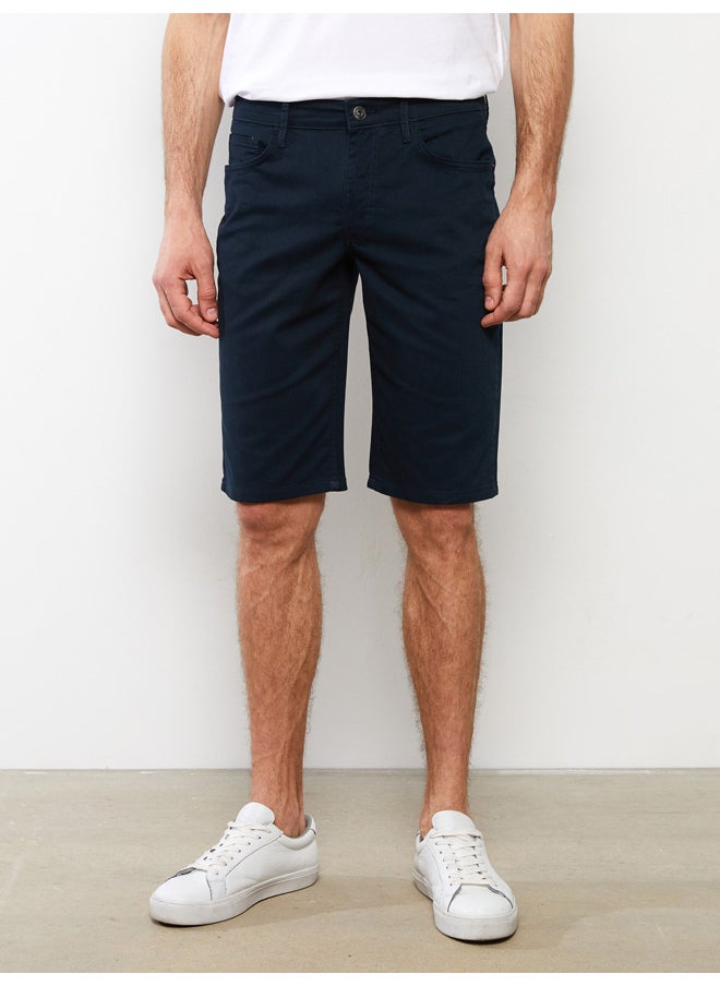 LC WAIKIKI - Standard Pattern Gabardine Men's Shorts - Image 1