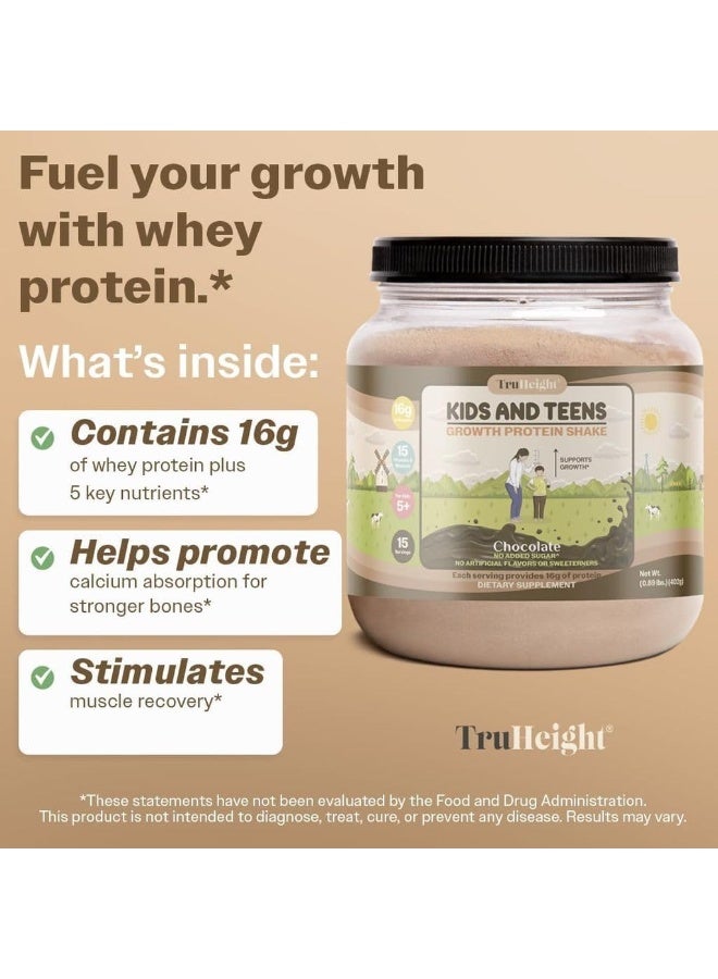 TruHeight Growth Protein Shake Ages 3+ (Chocolate) - Image 3