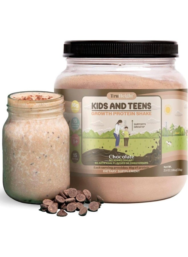 TruHeight Growth Protein Shake Ages 3+ (Chocolate) - Image 1