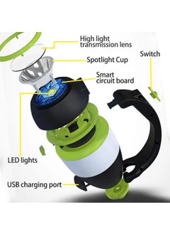 WILDGEAR 3in1 LED Emergency Light Torch Flash Light Best for Camping Hiking and Everyday Use Portable Flash Light  - Image 3