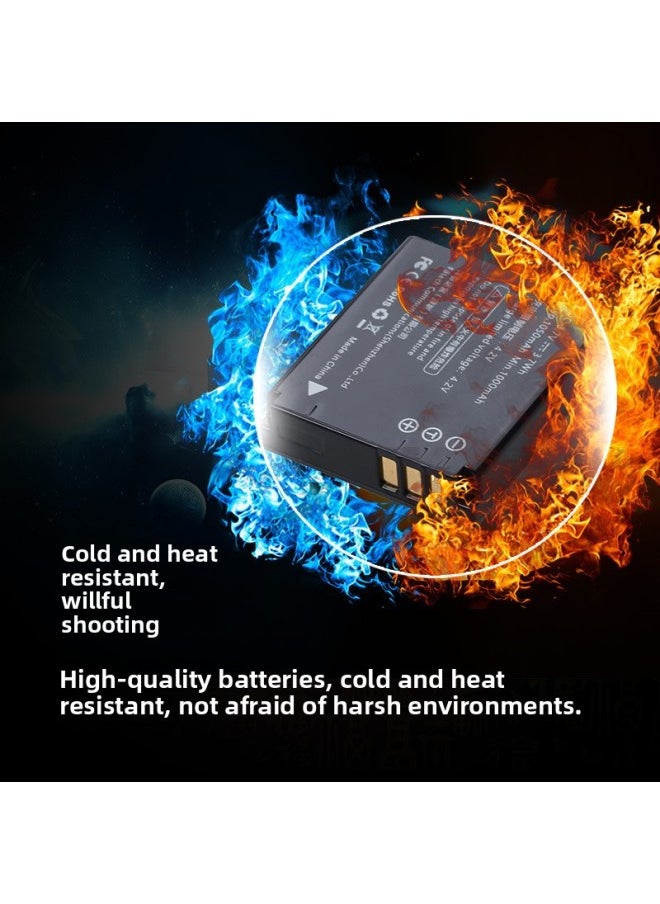 Generic - Fengbiao CGA-S005E Battery Charger Ricoh GR2 Camera Battery DB-65 For Panasonic LX3 FX5-Standard Capacity:S005E Single Battery - Image 1