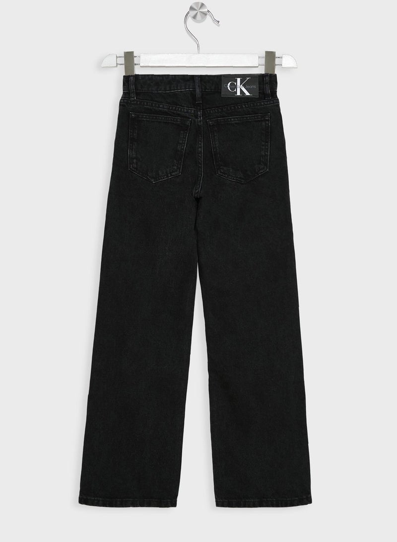 Calvin Klein Jeans Kids Regular Fit Jeans - Image 2