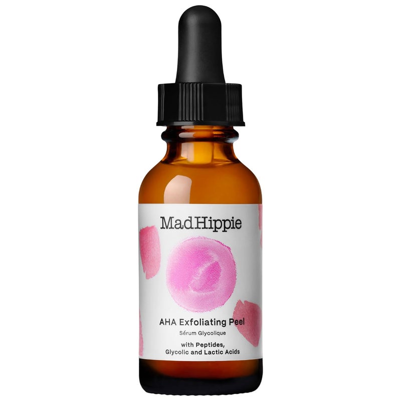 Mad Hippie AHA Exfoliating Peel + Eye Cream Pack â€“ Lactic & Glycolic Acid Peel, Goji Berry, Peptides, Hyaluronic Acid & Niacinamide, Discoloration Correcting Serum, Anti-Aging - Image 1