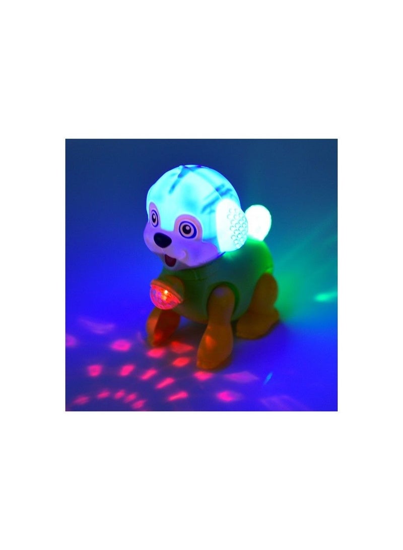Walking Dog Toy with LED Lights, Music, and Traction Rope, Pull Along Interactive Puppy for Toddlers - Image 5