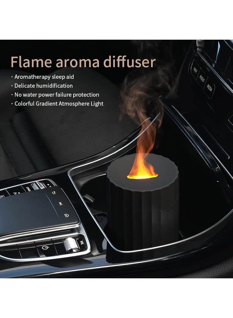 واي آند دي Car Essential Oil Diffuser, Upgraded Aromatherapy Humidifier with 3 Modes & 7 Colorful Cute Diffuser USB Portable Powered Aroma Device 100ml Mini for Office Bedroom - Image 3