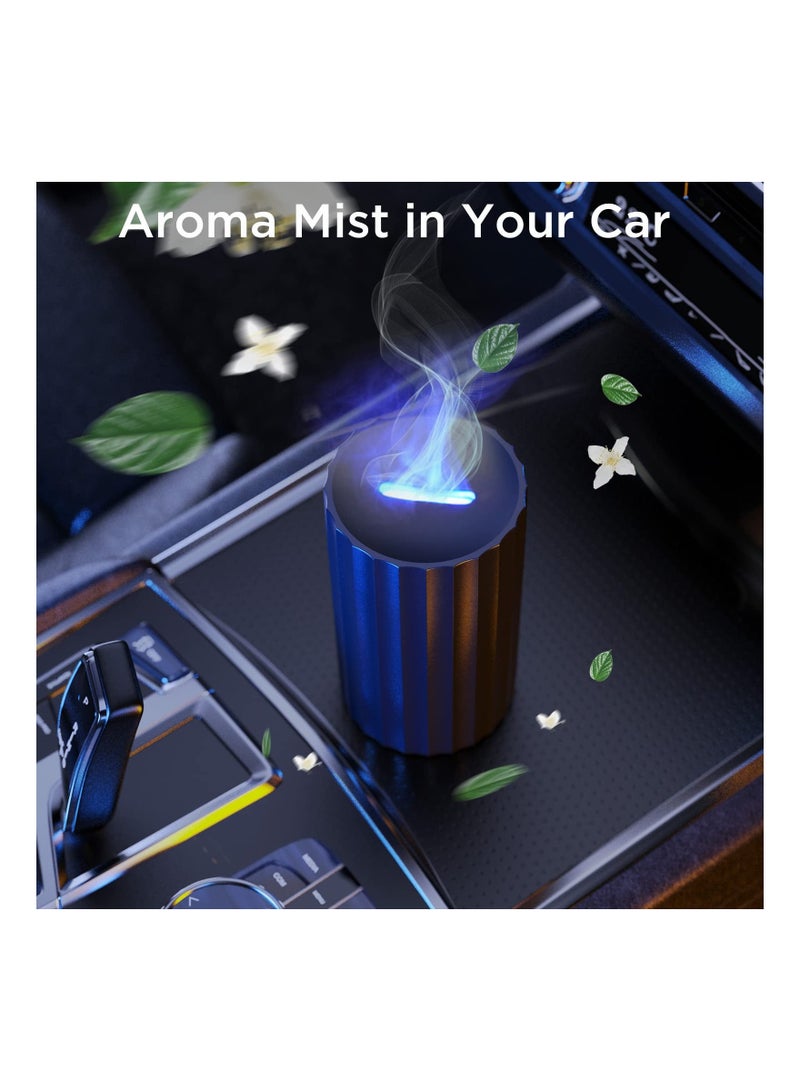 واي آند دي Car Essential Oil Diffuser, Upgraded Aromatherapy Humidifier with 3 Modes & 7 Colorful Cute Diffuser USB Portable Powered Aroma Device 100ml Mini for Office Bedroom - Image 4