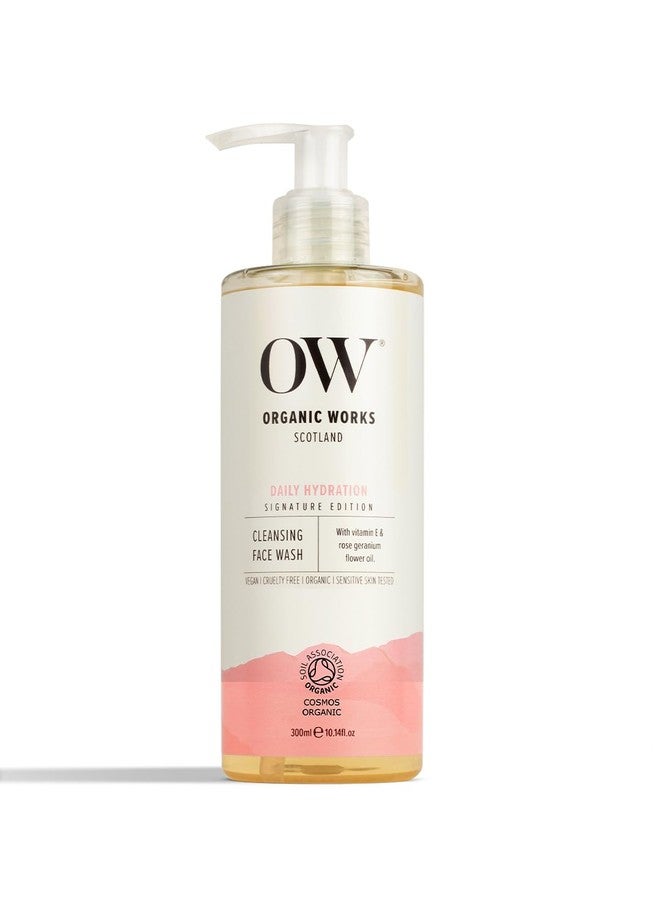 OW Organic Works Daily Hydration Cleansing Face Wash for Unisex - 10.14 oz Face Wash - Image 1