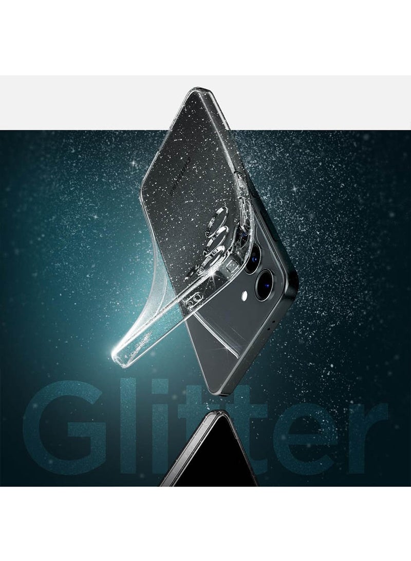 Spigen غطاء حماية جليتر كريستال سائل لهاتف سامسونج جالاكسي S24 PLUS (2024) - كريستال كوارتز - Image 3