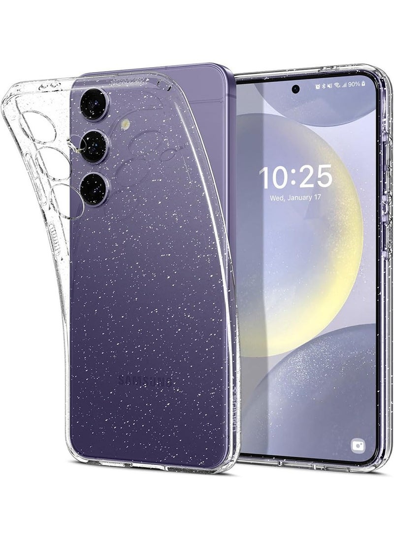 Spigen غطاء حماية جليتر كريستال سائل لهاتف سامسونج جالاكسي S24 PLUS (2024) - كريستال كوارتز - Image 1