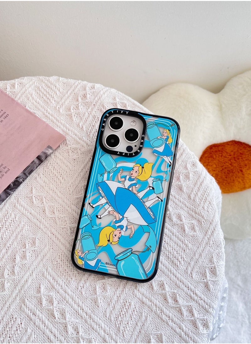 Casetify - Magnetic Case for iPhone 14 Pro Max Alice in Wonderland Cover MagFit Anti-Yellowing Technology - Image 1
