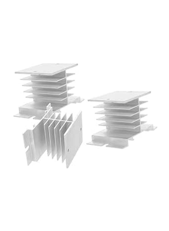 3Pcs Aluminum Cooling Fin Heat Sink for Relay Rectifier Bridge Efficient Heat Dissipation - Image 1