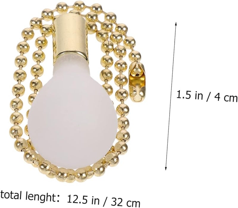 TEHAUX 12 Pack Vintage Pull Chain For Ceiling Fan And Light Bulb Extension Home Decor - Image 5