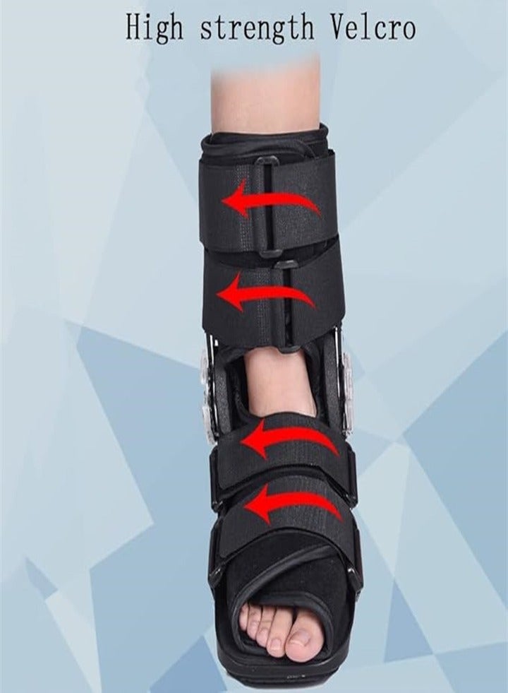 Upgraded Adjustable Chuck Plantar Fasciitis Fracture Boots, Ultralight Adjustable Achilles Tendonitis Rest Splint for Foot Drop Correction Braces, Unisex, Suitable for Left and Right Foot - Image 5