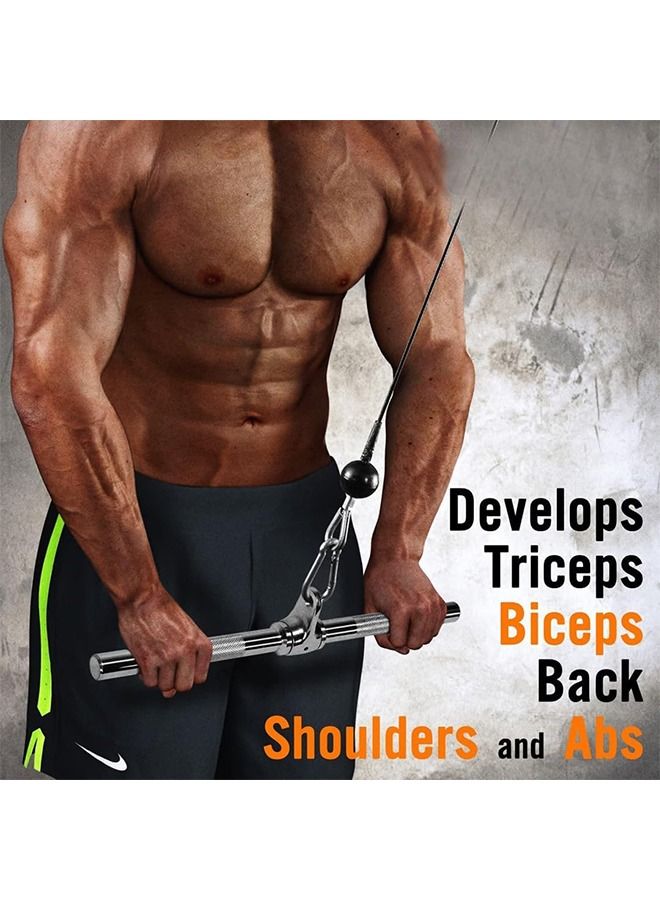 Max Strength مقبض قضيب سحب ثلاثي الرؤوس مستقيم القوة من ماكس سترينغث - Image 3