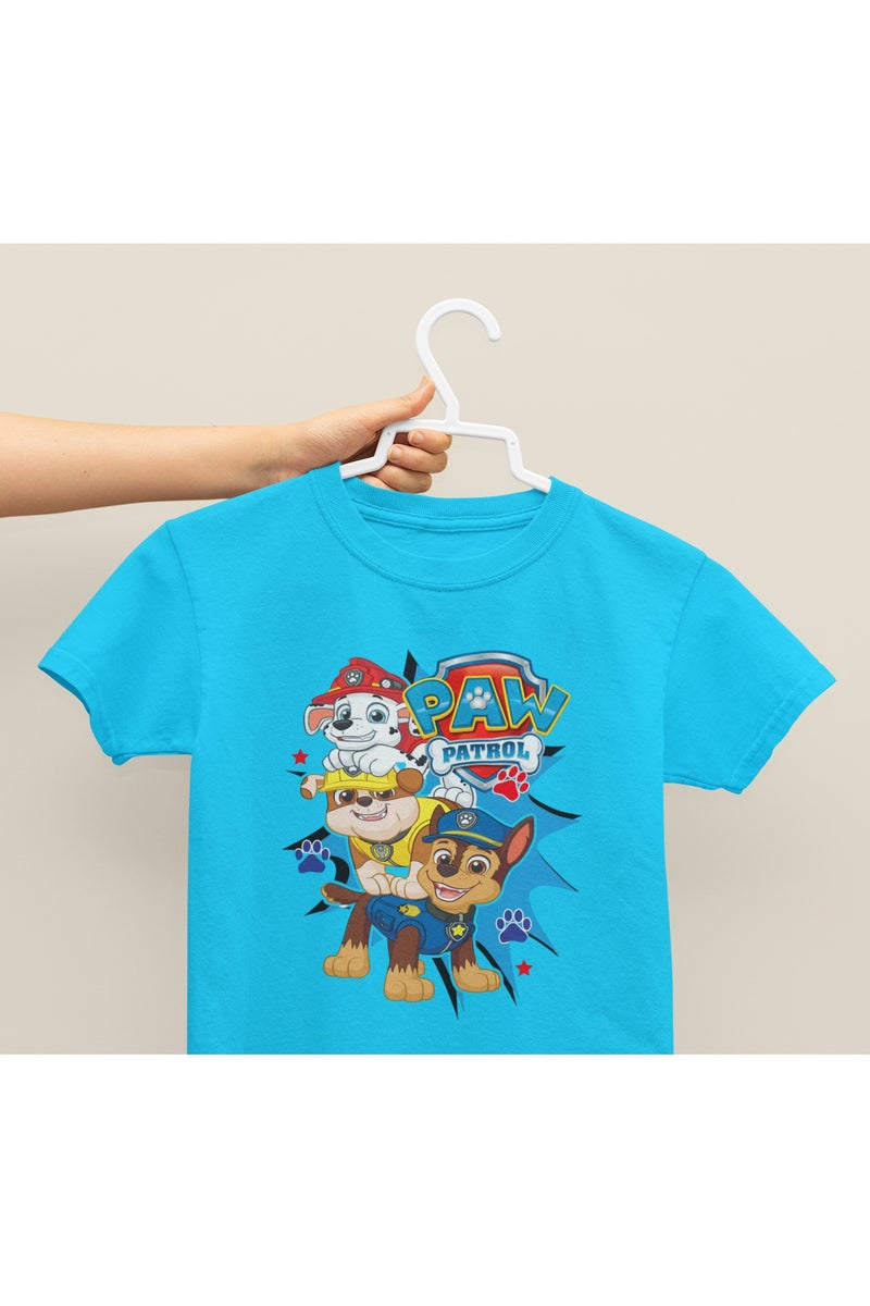 ZOOM PAW Patrol Character T-Shirt for Kids with Fun Rescue Theme