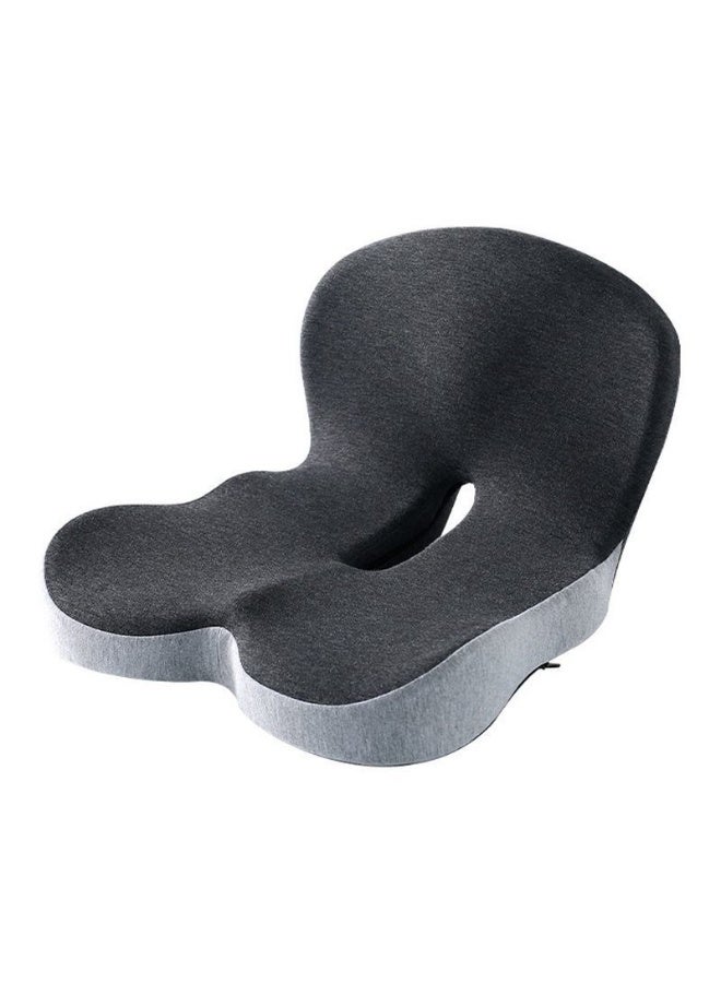 وسادة دعم أسفل الظهر لمقعد المكتب لتخفيف الضغط وتخفيف آلام عرق النسا والعصعص وسادة عصعص صلبة من الإسفنج المرن للجلوس لفترات طويلة، لمقعد المكتب ومقعد الألعاب ومقعد السيارة - Image 1