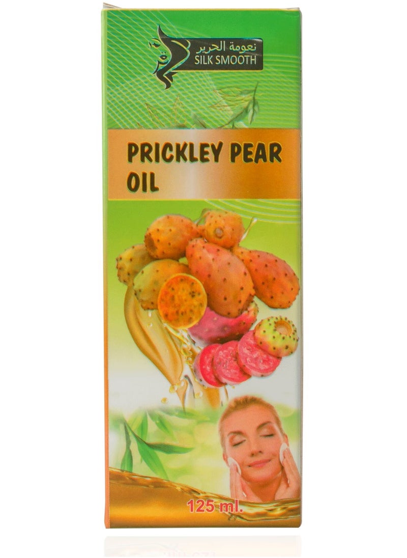 SILK SMOOTH Pure Prickly Pear Oil for Face - Natural Elixir Infused with Nutrients for Radiant Skin, Cold-Pressed for Ultimate Purity and Nourishment  - Image 2