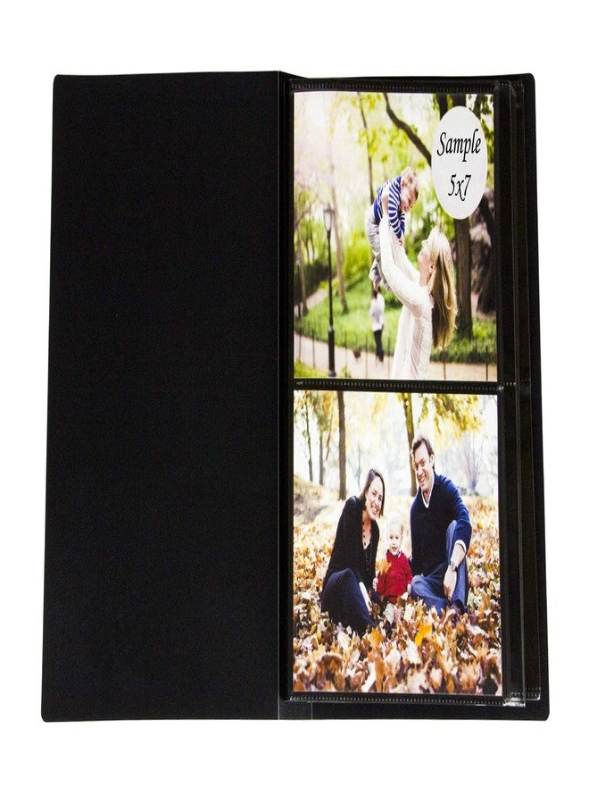 2PO Portfolio Photo Album Holds 200 Pictures - 5x7 Inch/Space Saver Album with Protective Poly Case - Image 4