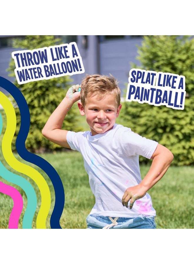 Goblies Throwable Paintballs. Washable, Nontoxic, Plant-Based Toy for Outdoor Fun Games for Kids 6+. Pack of 3 (120 Count, Red/Orange/Yellow) - Image 2