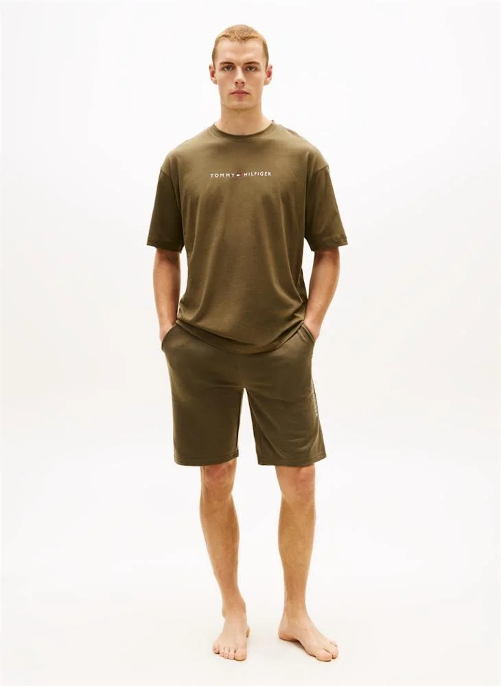TOMMY HILFIGER  TH Original Logo Lounge T-Shirt for Men | Best Price UAE