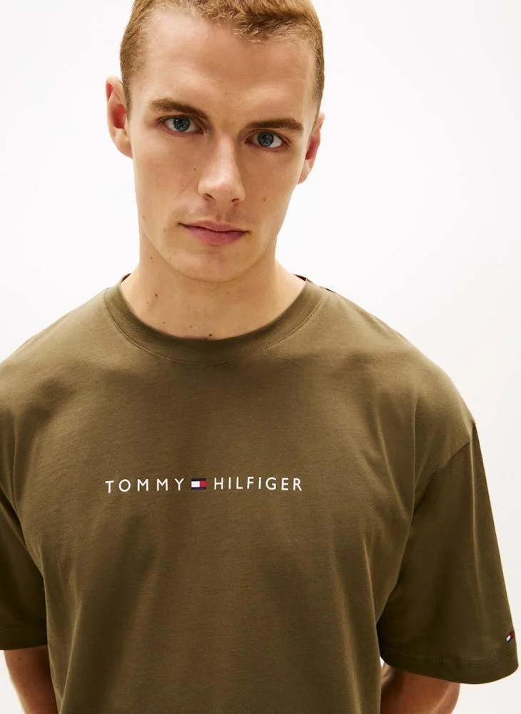 TOMMY HILFIGER  TH Original Logo Lounge T-Shirt for Men | Best Price UAE