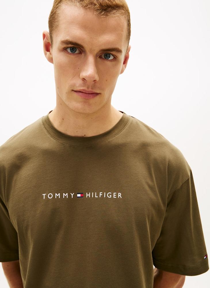 TOMMY HILFIGER TH Original Logo Lounge T-Shirt - Image 3