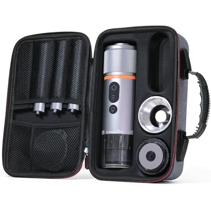 rayihni Portable Coffee Maker With Espresso Capsule  12V Electric Coffee Machine With Battery  For Car Truck And Travel  Compatible With Original Nespresso Capsules And LOr Capsule - Image 2