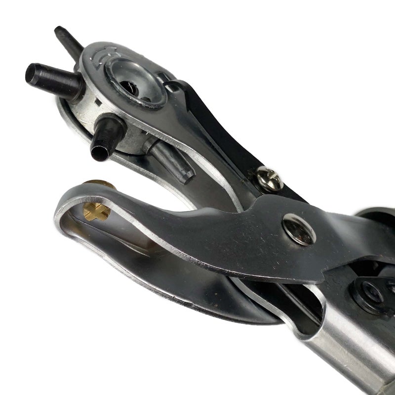 General Tools General Tools Revolving Punch Pliers 73 - 6 Multi-Hole Sizes For Leather, Rubber, & Plastic - Hobbies & Crafts  - Image 2