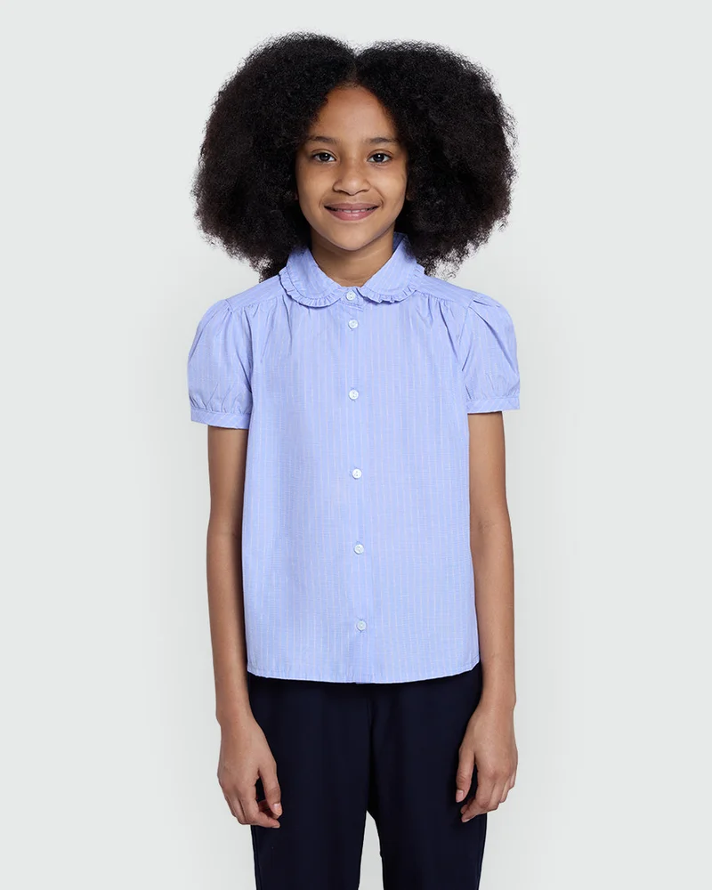 او في اس Light Blue Tee For Girls