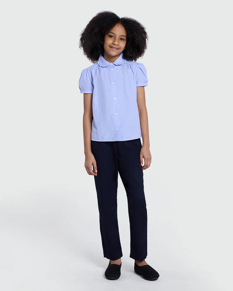او في اس Light Blue Tee For Girls