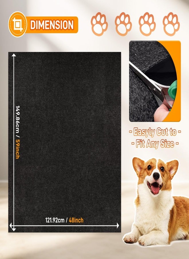 MODIGT Dog Crate Pad Liner for Kennel Training, 59"×48" Under Pet Cage Mat Absorbs,Waterproof,Non-Slip,Washable Puppy Pee Pad to Protect Floors - Image 4