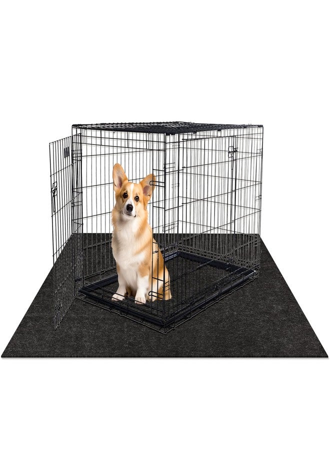 MODIGT Dog Crate Pad Liner for Kennel Training, 59"×48" Under Pet Cage Mat Absorbs,Waterproof,Non-Slip,Washable Puppy Pee Pad to Protect Floors - Image 1