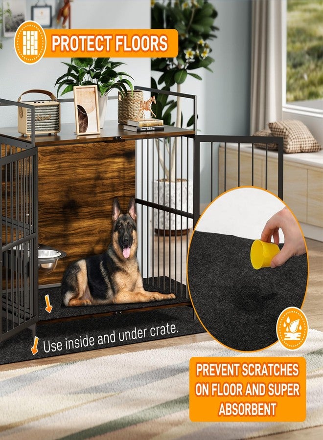 MODIGT Dog Crate Pad Liner for Kennel Training, 59"×48" Under Pet Cage Mat Absorbs,Waterproof,Non-Slip,Washable Puppy Pee Pad to Protect Floors - Image 2