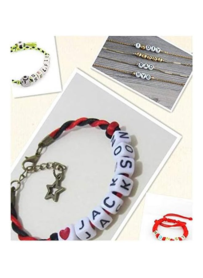 Generic - 1050 Pcs Letter Beads with Elastic line and Cry - Image 1
