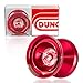Duncan Toys Windrunner YoYo Red with Gold Splash Unresponsive Pro Level Aluminum YoYo with Double Rim Concave Bearing SG Sticker Response - Image 3