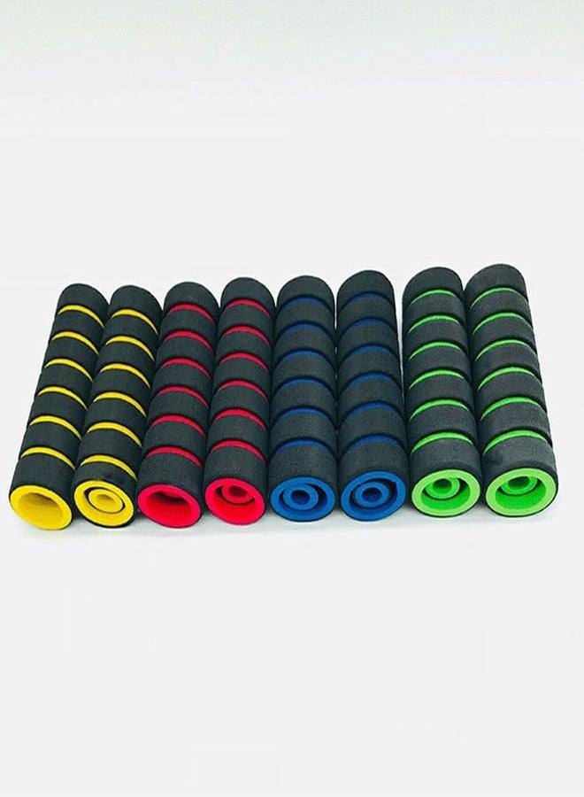 SPEDY مقابض دراجة هوائية من سبيدي، قطعتان، مقابض دراجة نارية، غطاء مقود من الإسفنج الرغوي، غطاء مقود دراجة ناعم مانع للانزلاق - Image 4