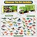 Oiuros 50PCS Dinosaur Truck Toy Tyrannosaurus Capture Vehicle with 50 Dinosaur Figures Educational Jurassic Playset for Boys Girls Perfect Birthday - Image 4