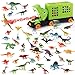 Oiuros 50PCS Dinosaur Truck Toy Tyrannosaurus Capture Vehicle with 50 Dinosaur Figures Educational Jurassic Playset for Boys Girls Perfect Birthday - Image 2