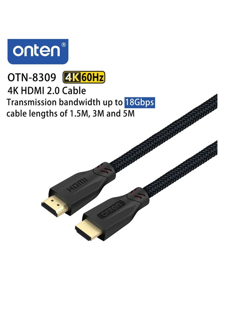 onten Onten 8309 4K HDMI 2.0 Cable 1.5m  - Image 5