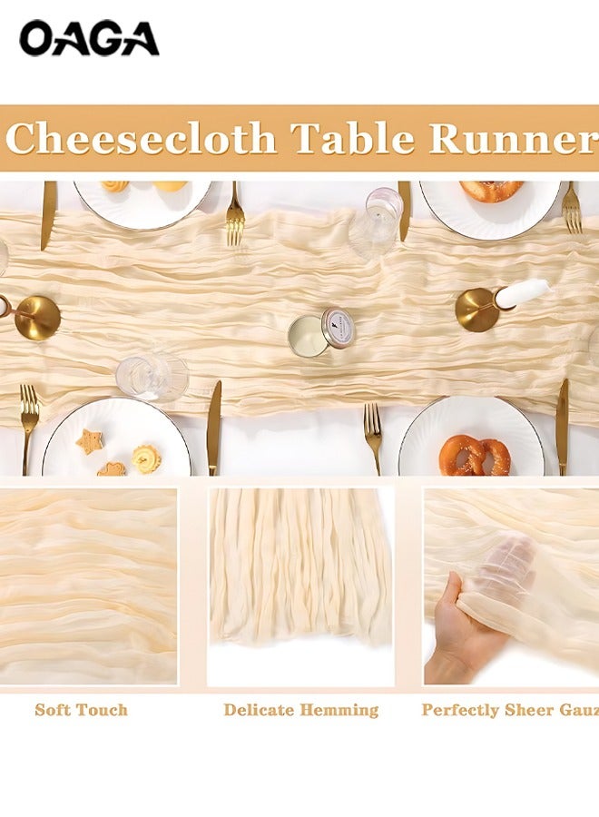 أوجا مفرش طاولة أغطية طولية للمائدة 90 × 400cm - Image 3