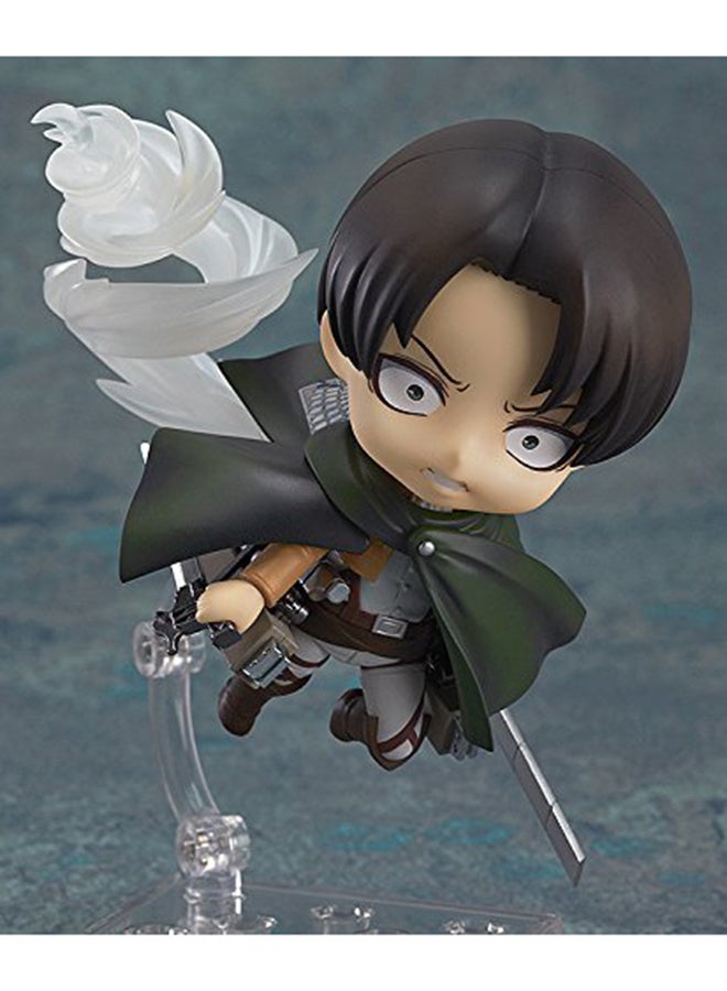 Levi Nendoroid Attack On Titan Collectible Action Figure Toy For Kids With Cape 10.16x5.08x5.08cm - Image 5
