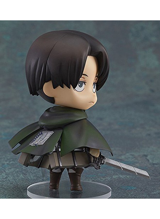 Levi Nendoroid Attack On Titan Collectible Action Figure Toy For Kids With Cape 10.16x5.08x5.08cm - Image 4