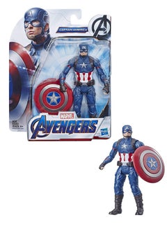 AVENGERS Avengers Marvel End Game Captain America 6-Inch-Scale Marvel Super Hero Action Figure Toy  - Image 4